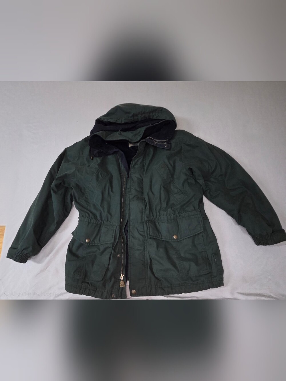 Pacific Trail M Green Hooded Outdoor Jacket